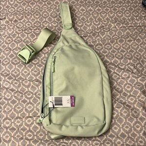 Vera Bradley Light Green Crossbody Sling Bag